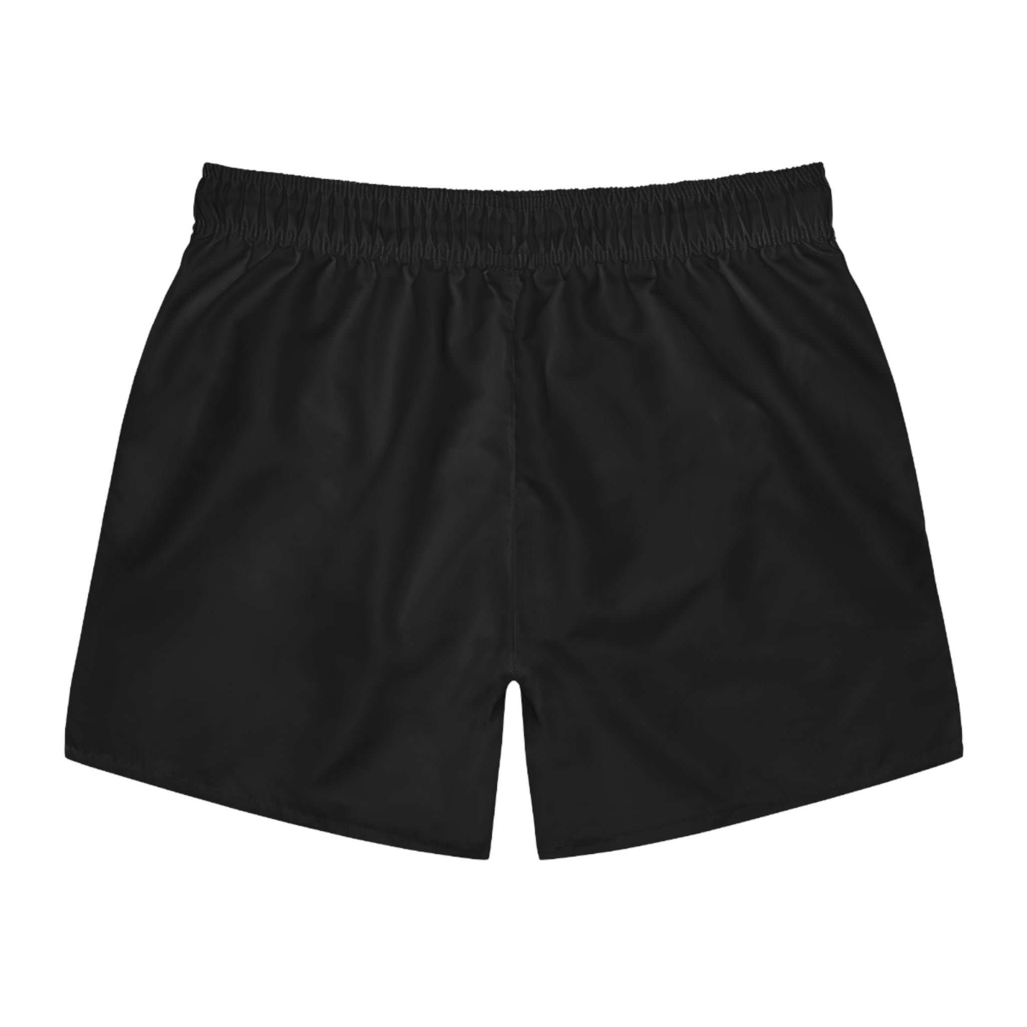 Men's Black Swim Trunks with 'ONEMISSION' Logo