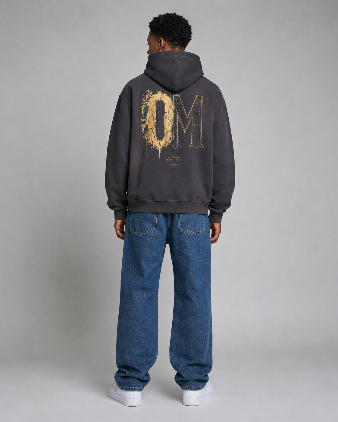 OM Gold hoodie