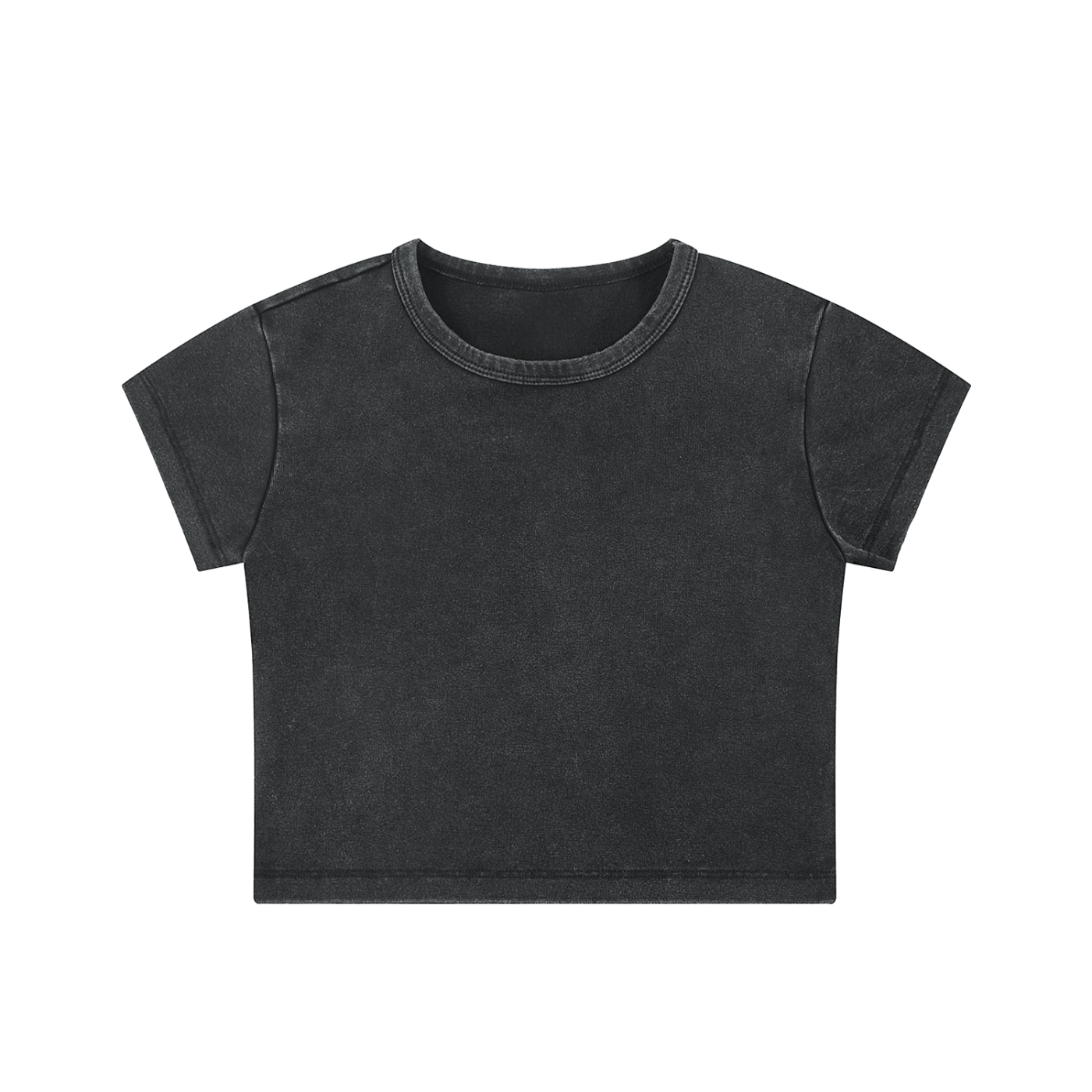 One mission Snow Washed Crop Top