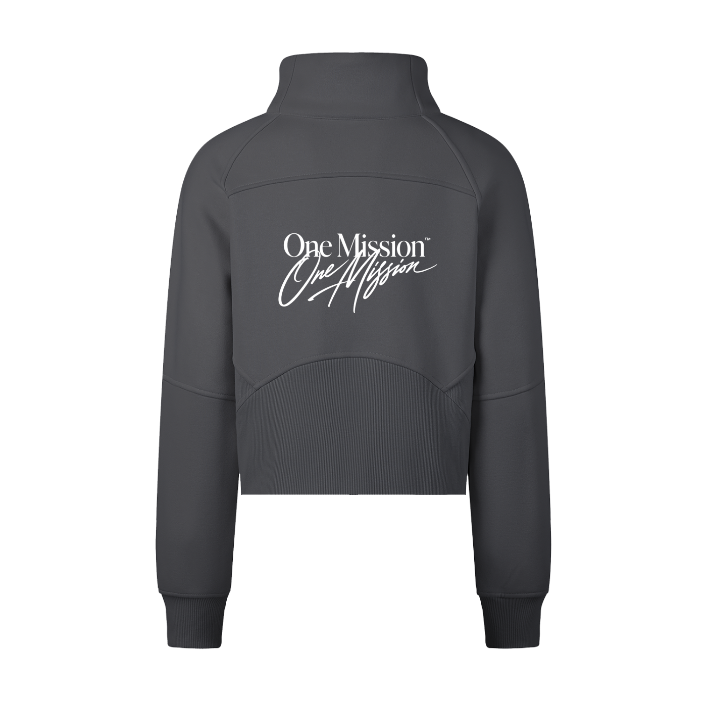 One Mission Cropped Half-Zip Sweatshirt