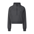 One Mission Cropped Half-Zip Sweatshirt