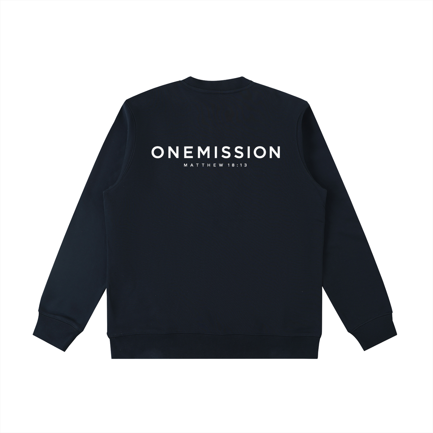 One Mission Heavyweight Crewneck  Sweatshirt