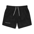 Men's Black Swim Trunks with 'ONEMISSION' Logo