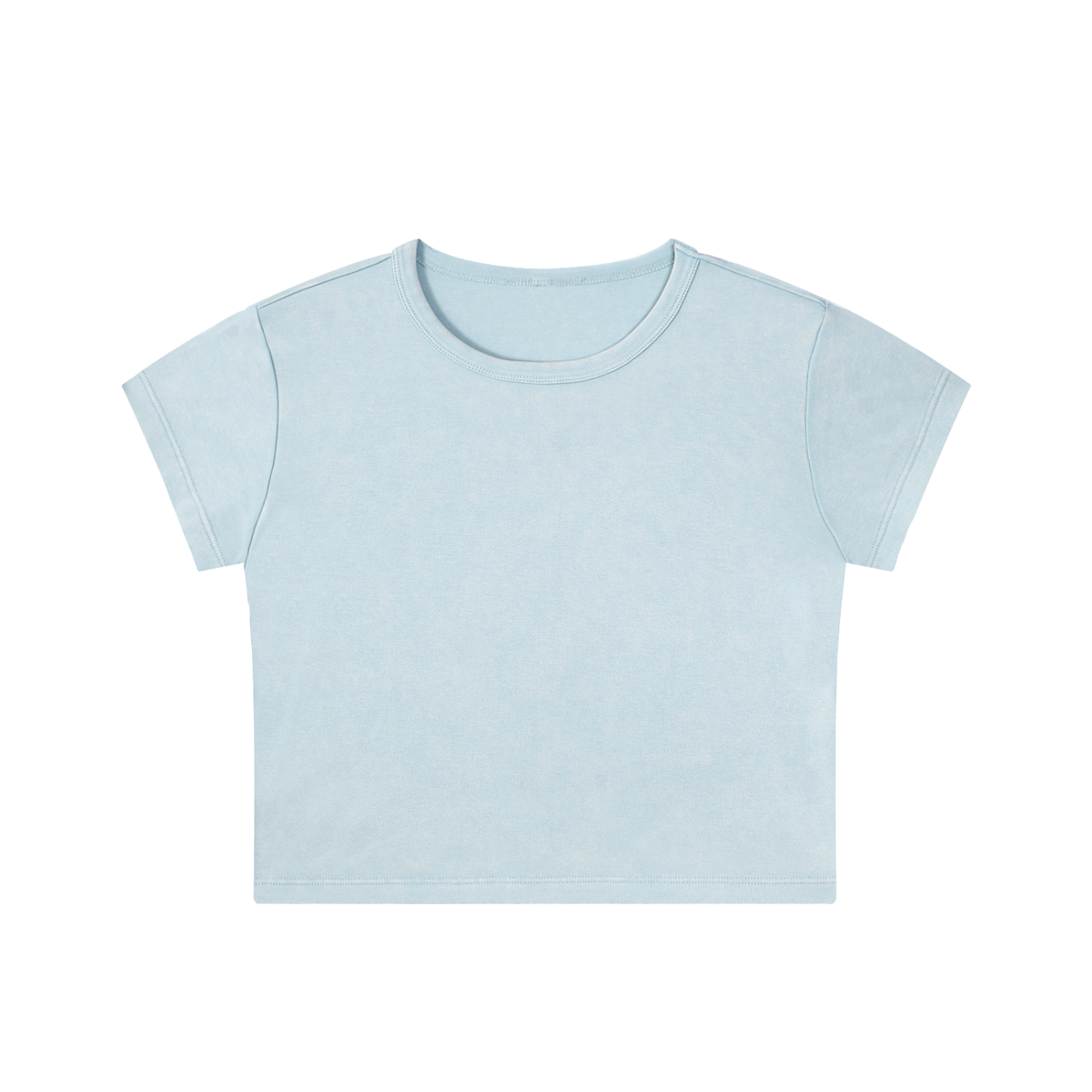 One mission Snow Washed Crop Top