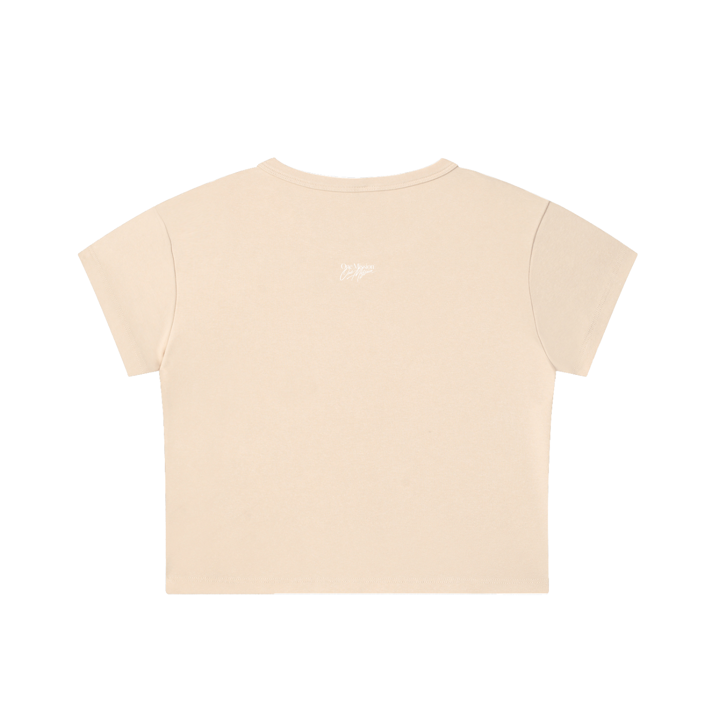 One mission Snow Washed Crop Top