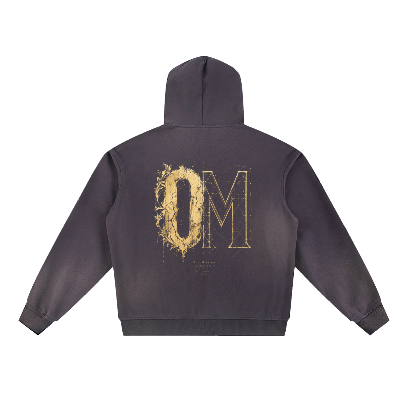 OM Gold hoodie